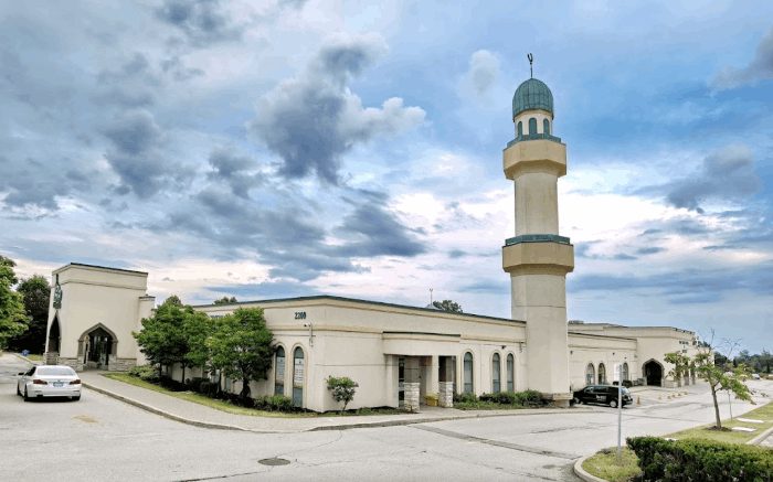 Outside of Islamic Centre of Canada