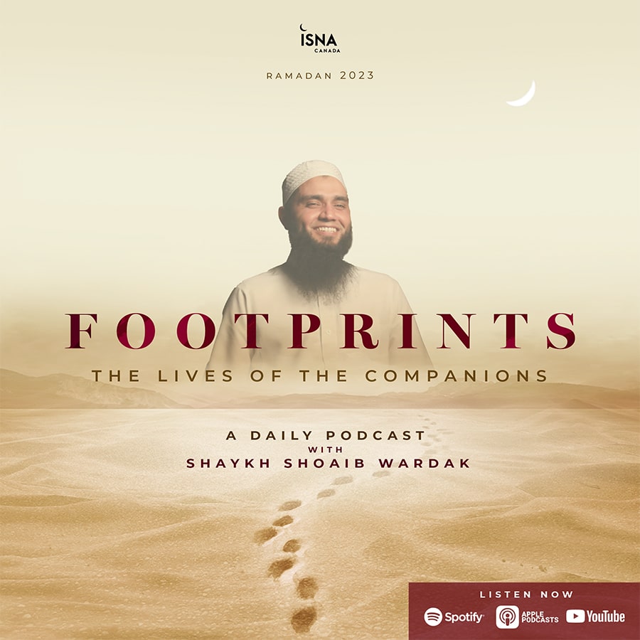 Shaykh Shoaib Wardak from the Video Podcast Footprints | The Lives of the Companions